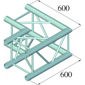 ALUTRUSS QUADLOCK TQ390-QQC21 2-way-Corner 90° #2