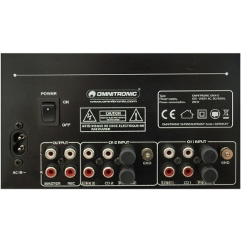 OMNITRONIC PM-222 2-channel DJ Mixer #6