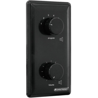 OMNITRONIC PA Vol Contr/Prog Select 10W mono bk #2