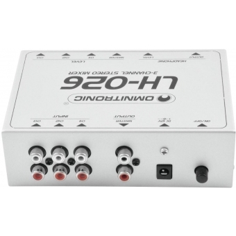 OMNITRONIC LH-026 3-channel Stereo Mixer #4
