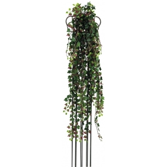EUROPALMS Ivy bush tendril deluxe, artificial, 160cm, green-red