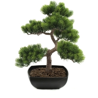EUROPALMS Pine Bonsai, artificial plant, 50cm