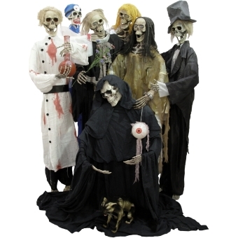 EUROPALMS Halloween Figure Skeleton Moldable #4