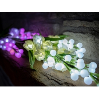 EUROPALMS Arum set, 3 branches with LEDs white 85cm #6