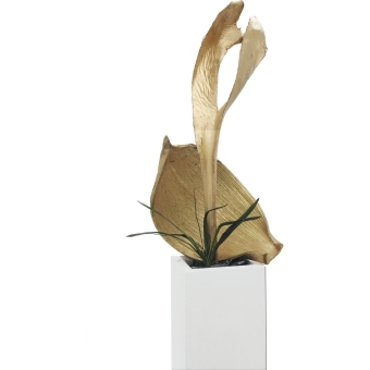 EUROPALMS Palm leaf, dried, gold #3