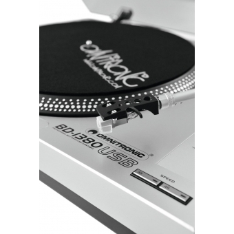 OMNITRONIC BD-1380 USB Turntable sil #12