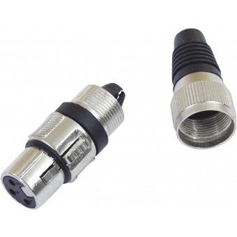 OMNITRONIC Microphone Cable 2x0.22 100m bk + plugs #7