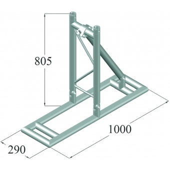 ALUTRUSS BILOCK BQ2-T-3 Stand #2