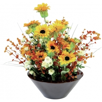 EUROPALMS Eucalyptus spray, artificial, orange, 110cm #11