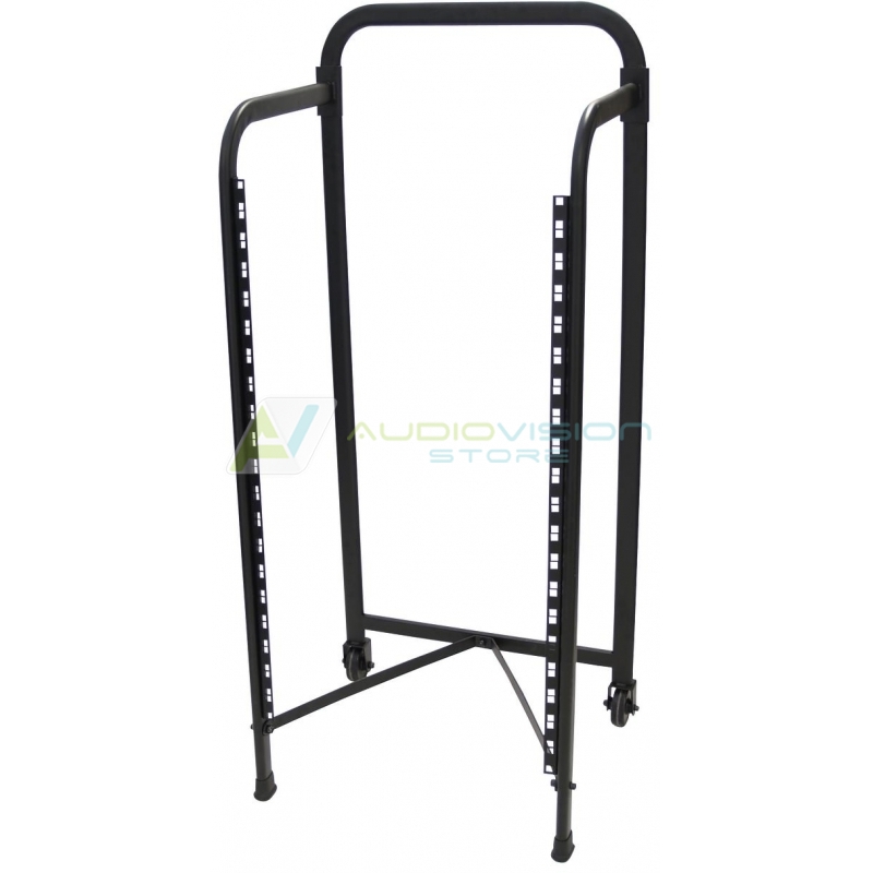 OMNITRONIC Rack stand 19U with 2 wheels | AudioVision.ro